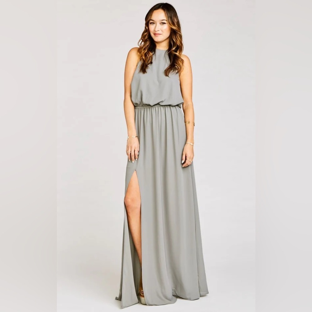 Like New Show Me Your Mumu Heather Halter Maxi Dress Size Extra Small - Picture 1 of 11